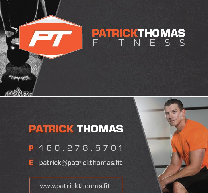 PT Fitness Business Card