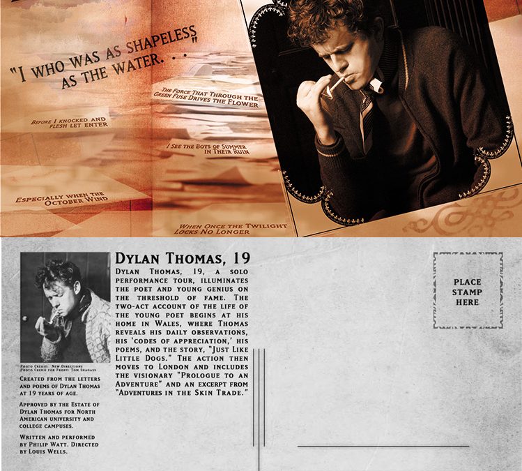 Dylan Thomas Postcard