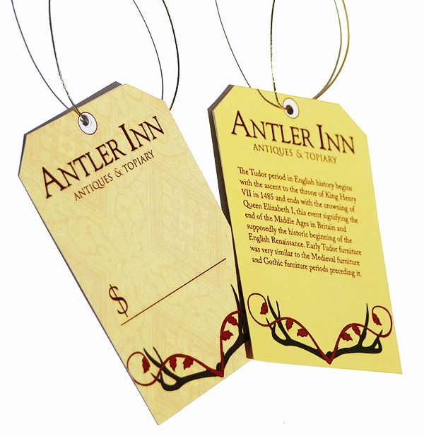 Antler Inn Hang Tags